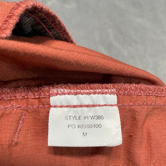 Vuori Vintage Ripstop Shorts Medium Pull On Casual Athleisure Drawstring Raw Hem - Picture 4 of 9